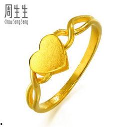 2克黄金戒指图片,2克奢华之选