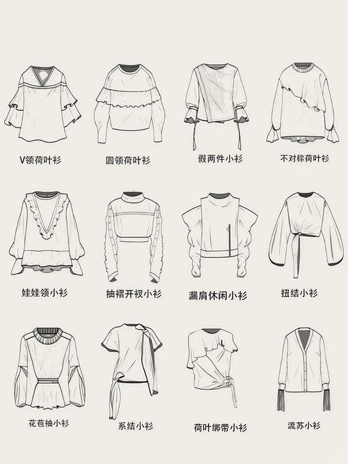 服装款式图片,探索前沿服装款式潮流解析