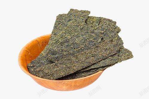 海苔图片,海洋中的绿色珍宝，营养与美味的完美结合
