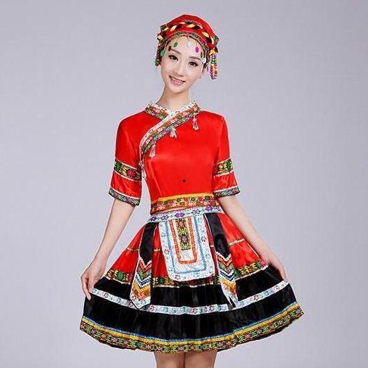 土家族衣服图片,传统与现代交融的民族风情画卷