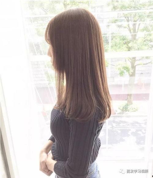 长发内扣图片大全,优雅柔美的发型解析