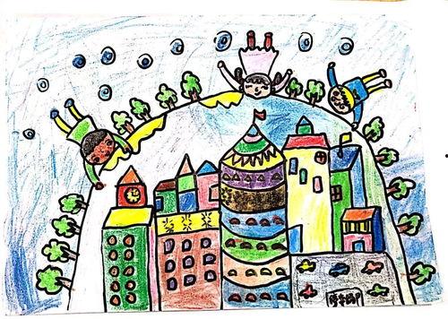 童心画未来图片,孩子们眼中的奇幻世界与梦想蓝图