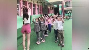 幼儿园老师跳舞视频,舞蹈视频展现童真魅力